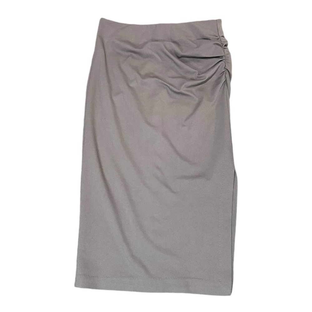 Vince Camuto Long Khaki Skirt Size Medium